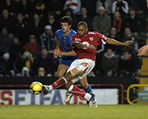 Bristol City V Portsmouth Prints: Bristol City vs Portsmouth: A Football Rivalry - Season 08-09
