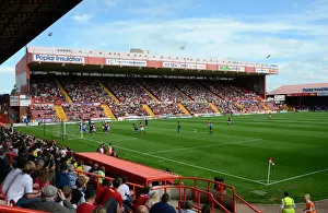 Framed Print : Bristol City vs Portsmouth: A Football Rivalry - Season 11-12