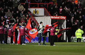 Framed Print : Bristol City vs Portsmouth: A Football Showdown - Season 10-11 Framed Print : Bristol City vs Portsmouth: A Football Showdown - Season 10-11