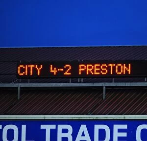 Bristol City V Preston North End Collection: Bristol City vs Preston North End: A Football Rivalry - Season 09-10