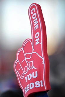 Bristol City V Preston North End Prints: Bristol City vs Preston North End: Come On You Reds, Sky Bet League One, Ashton Gate
