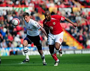 Bristol City V Preston North End Prints: Bristol City vs Preston North End: A Football Rivalry - Season 08-09