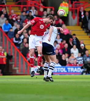 Bristol City V Preston North End Prints: Bristol City vs Preston North End: A Football Rivalry - Season 08-09
