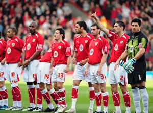 Bristol City V Preston North End Prints: Bristol City vs Preston North End: A Football Rivalry - Season 08-09