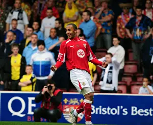 Bristol City V Preston North End Prints: Bristol City vs Preston North End: A Football Rivalry - Season 08-09