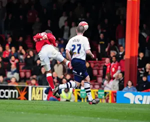 Bristol City V Preston North End Prints: Bristol City vs Preston North End: A Football Rivalry - Season 08-09