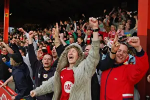 Bristol City V Preston North End Prints: Bristol City vs Preston North End: A Football Rivalry - Season 08-09
