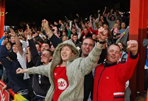Bristol City V Preston North End Prints: Bristol City vs Preston North End: A Football Rivalry - Season 08-09