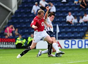 Preston North End V Bristol City Prints: Bristol City vs Preston North End: A Football Rivalry - Season 09-10