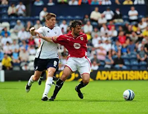 Preston North End V Bristol City Prints: Bristol City vs. Preston North End: A Football Rivalry - Season 09-10