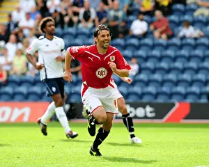 Preston North End V Bristol City Prints: Bristol City vs. Preston North End: A Football Rivalry - Season 09-10