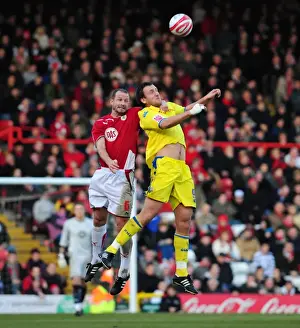 Bristol City V Preston North End Prints: Bristol City vs Preston North End: A Football Rivalry - Season 09-10