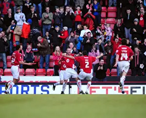 Bristol City V Preston North End Prints: Bristol City vs Preston North End: A Football Rivalry - Season 09-10