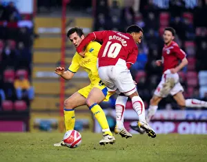 Framed Print : Bristol City vs Preston North End: A Football Rivalry - Season 09-10