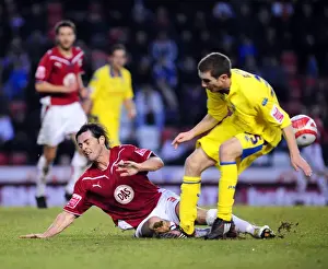 Framed Print : Bristol City vs Preston North End: A Football Rivalry - Season 09-10