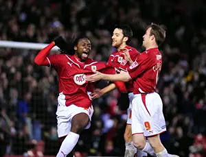 Framed Print : Bristol City vs Preston North End: A Football Rivalry - Season 09-10