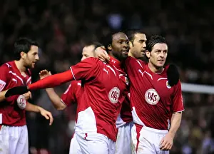 Bristol City V Preston North End Prints: Bristol City vs Preston North End: A Football Rivalry - Season 09-10