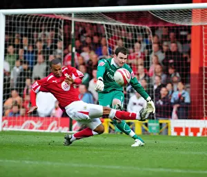 Bristol City V Preston North End Prints: Bristol City vs Preston North End: A Football Rivalry Unfolds - Season 08-09