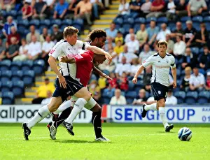 Preston North End V Bristol City Prints: Bristol City vs. Preston North End: A Football Showdown - Season 09-10