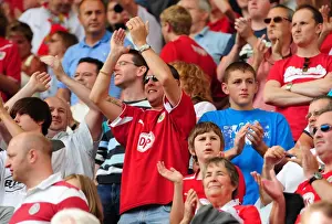 Preston North End V Bristol City Prints: Bristol City vs. Preston North End: A Football Showdown - Season 09-10