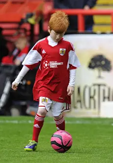 Bristol City V Preston North End Prints: Bristol City vs Preston North End Rivalry: A Football Clash at Ashton Gate - April 2014