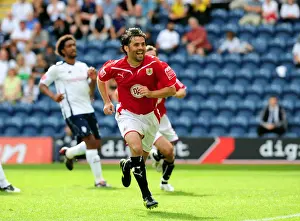 Preston North End V Bristol City Prints: Bristol City vs. Preston North End: A Season 09-10 Football Showdown - Clash of Champions