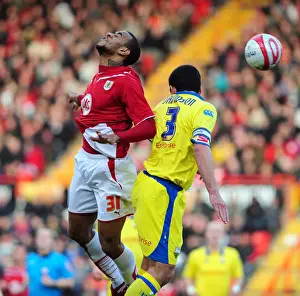 Bristol City V Preston North End Prints: Bristol City vs Preston North End: A Thrilling Showdown of the 09-10 Season