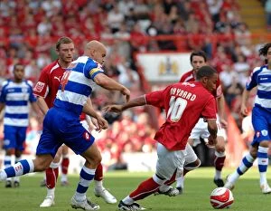 Bristol City V QPR Collection: Bristol City vs QPR: A Football Rivalry from the 08-09 Season