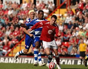 Bristol City V QPR Collection: Bristol City vs QPR: A Football Rivalry from the 08-09 Season
