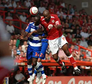 Bristol City V QPR Prints: Bristol City vs QPR: A Football Rivalry from the 08-09 Season