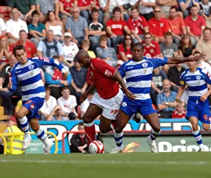 Bristol City V QPR Prints: Bristol City vs QPR: A Football Rivalry from the 08-09 Season