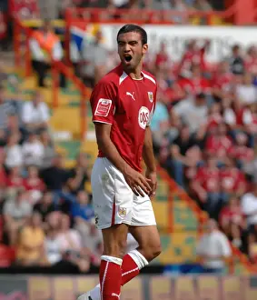 Bristol City V QPR Prints: Bristol City vs QPR: A Football Rivalry from the 08-09 Season
