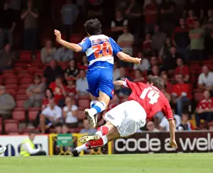 Bristol City V QPR Prints: Bristol City vs QPR: A Football Rivalry from the 08-09 Season