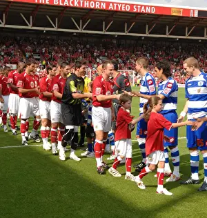 Bristol City V QPR Prints: Bristol City vs QPR: A Football Rivalry from the 08-09 Season