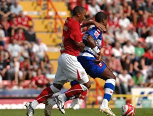 Bristol City V QPR Prints: Bristol City vs QPR: A Football Rivalry from the 08-09 Season