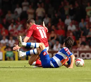 Bristol City V QPR Prints: Bristol City vs QPR: A Football Rivalry from the 08-09 Season