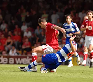 Bristol City V QPR Prints: Bristol City vs QPR: A Football Rivalry from the 08-09 Season