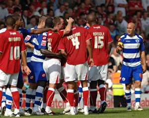 Bristol City V QPR Prints: Bristol City vs QPR: A Football Rivalry from the 08-09 Season