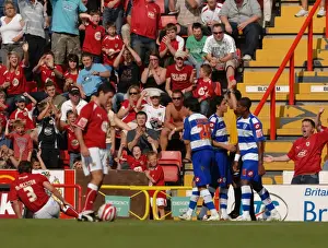 Bristol City V QPR Prints: Bristol City vs QPR: A Football Rivalry from the 08-09 Season
