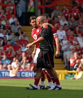 Bristol City V QPR Prints: Bristol City vs QPR: A Football Rivalry from the 08-09 Season