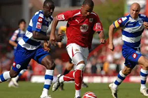 Bristol City V QPR Prints: Bristol City vs QPR: A Football Rivalry from the 08-09 Season