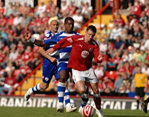 Bristol City V QPR Prints: Bristol City vs QPR: A Football Rivalry from the 08-09 Season