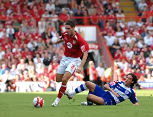 Bristol City V QPR Prints: Bristol City vs QPR: A Football Rivalry from the 08-09 Season