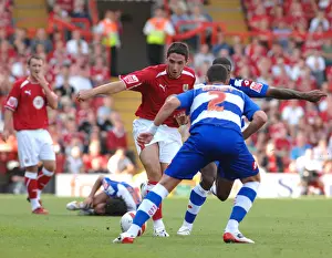 Bristol City V QPR Prints: Bristol City vs QPR: A Football Rivalry from the 08-09 Season