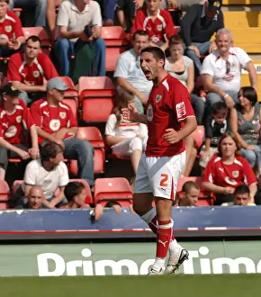 Bristol City V QPR Prints: Bristol City vs QPR: A Football Rivalry from the 08-09 Season