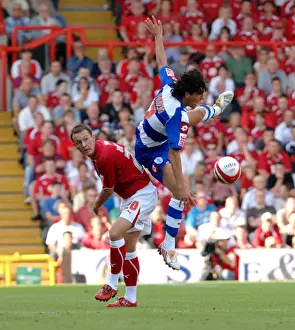 Bristol City V QPR Prints: Bristol City vs QPR: A Football Rivalry from the 08-09 Season