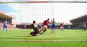 Bristol City V QPR Prints: Bristol City vs QPR: A Football Rivalry from the 08-09 Season