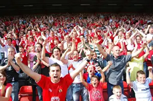 Bristol City V QPR Prints: Bristol City vs QPR: A Football Rivalry from the 08-09 Season