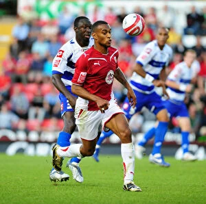 Images Dated 18th August 2009: Bristol City vs QPR: A Football Rivalry from the 09-10 Season