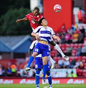 Images Dated 18th August 2009: Bristol City vs. QPR: A Football Rivalry from the 09-10 Season